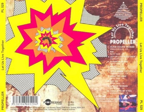 Propeller - Let Us Live Together (Reissue) (1971/2003)