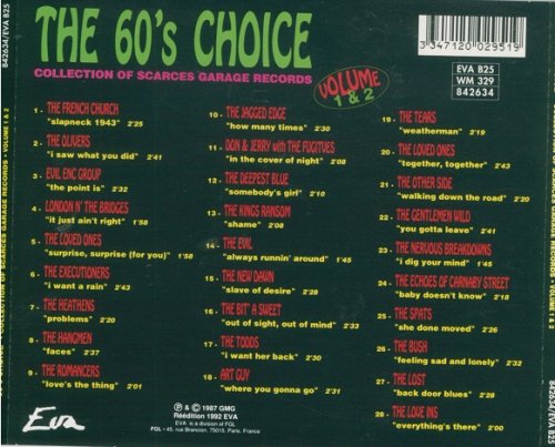 VA - The 60's Choice - Collection os Scarces Garage Records vol. 1 & 2 (1992)