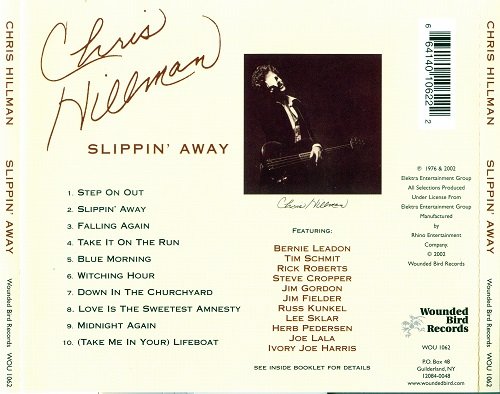 Chris Hillman - Slippin' Away (Reissue) (1976/2002)