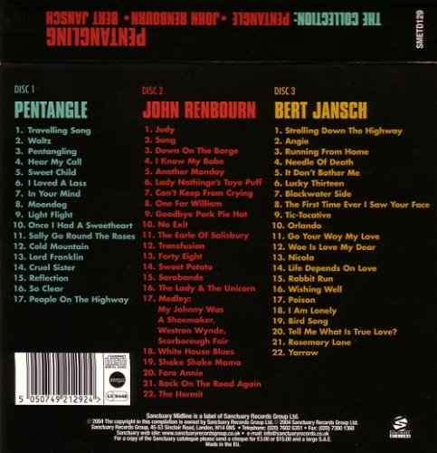 Pentangle, John Renbourn, Bert Jansch ‎– Pentangling; The Collection (2004) Lossless