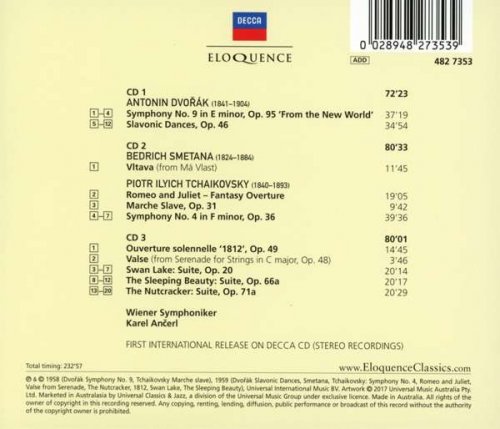 Karel Ancerl - The Philips Recordings (2017) [3 CD]