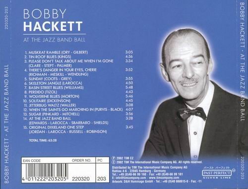 Bobby Hackett - At The Jazz Band Ball (2002) CD Rip