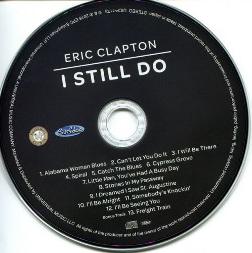 Eric Clapton - I Still Do (2016) {Japanese Edition}