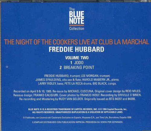 Freddie Hubbard - The Night of the Cookers, Disc 2 (1965) [1997 The Blue Note Collection]