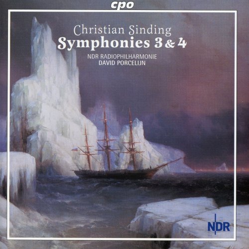 David Porcelijn - Sinding: Symphonies 3 & 4 (2013)