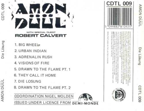 Amon Duul (with special guest Robert Calvert) - Die Losung (1989)