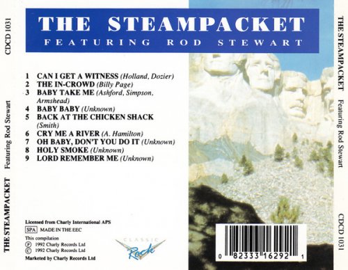 The Steampacket featuring Rod Stewart - The First Supergroup (Reissue) (1965/1992)