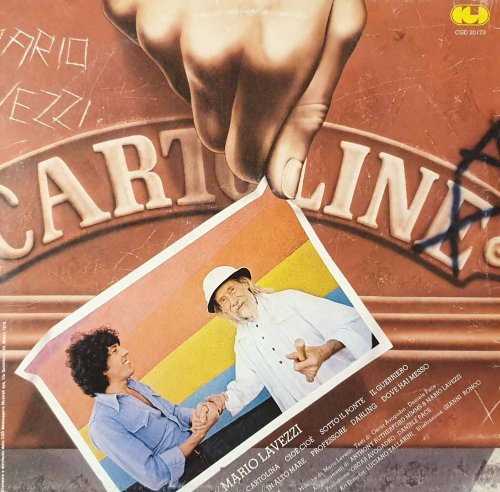 Mario Lavezzi ‎- Cartolina (1979) LP