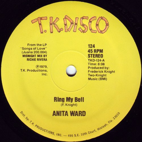Anita Ward - Ring My Bell (1979) [Vinyl, 12"]