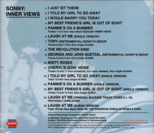 Sonny Bono -  Inner Views (Reissue, Remastered) (1967/1999)