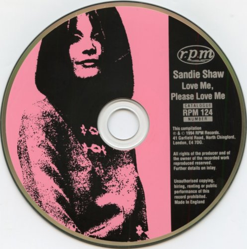 Sandie Shaw - Love Me, Please Love Me (1967) {1994, Reissue}