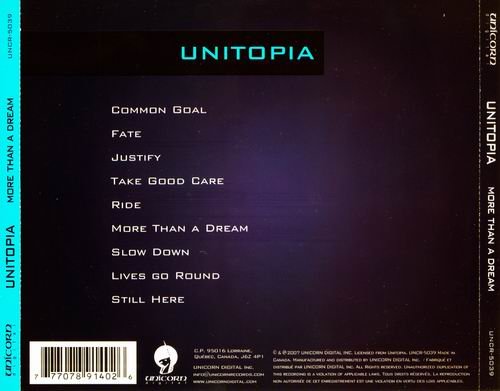 Unitopia - More Than A Dream (2005)