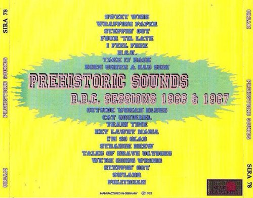 Cream - Prehistoric Sounds (Reissue) (1993)