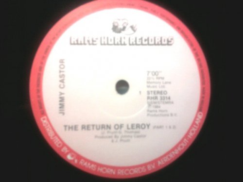 Jimmy Castor - The Return Of Leroy (1984) [Vinyl, 12"]