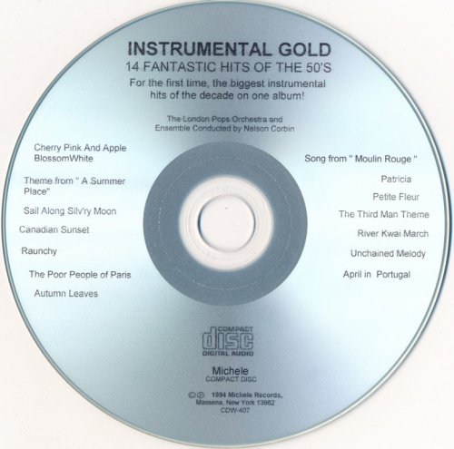 London Pops Orchestra - Instrumental Gold: 14 Fantastic Hits Of The 50's (1994)