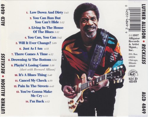 Luther Allison - Reckless (1997)