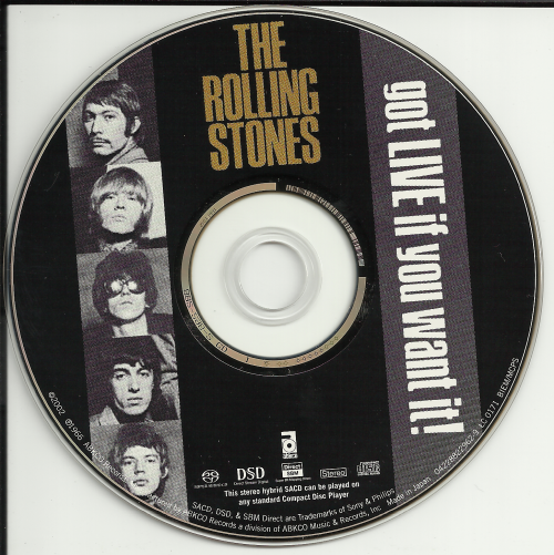 Rolling Stones - Got Live If You Want It! (Japan 2002) [SACD]