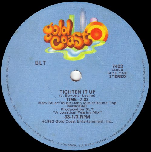BLT - Tighten It Up (1982) [12"]