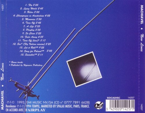 Machiavel - New Lines (Reissue) (1980/1994)