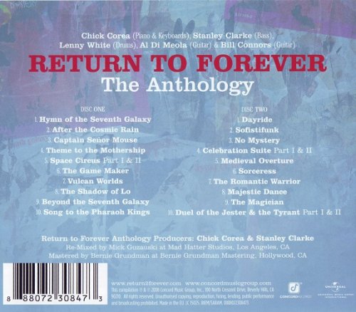 Return To Forever - The Anthology (2008)  mp3
