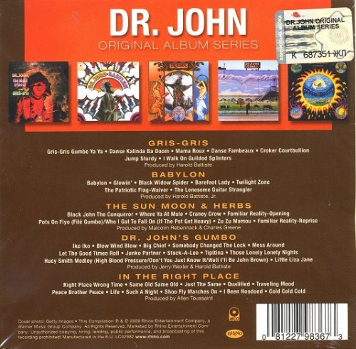 Dr. John - Original Album Series (Box Set 5 Cd) (2009)