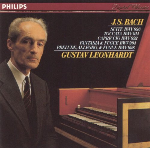 Gustav Leonhardt - Gustav Leonhardt Plays Bach (1984)