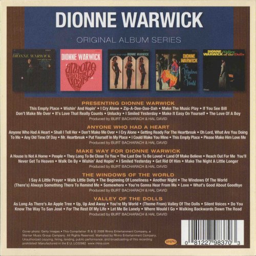Dionne Warwick - Original Album Series (5CD Box Set) 2010