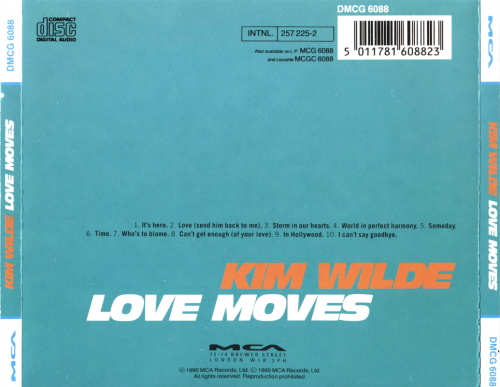 Kim Wilde - Love Moves (1990)