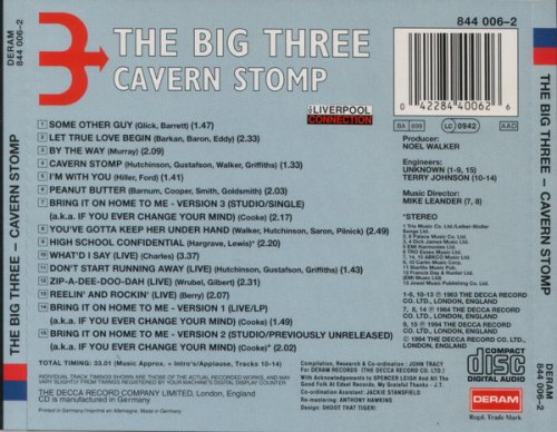 The Big Three - Cavern Stomp (1963-64/1994)