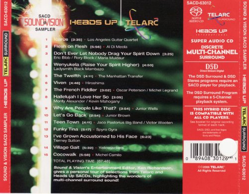 VA ‎- Sound & Vision SACD Sampler (2006) [Hi-Res]