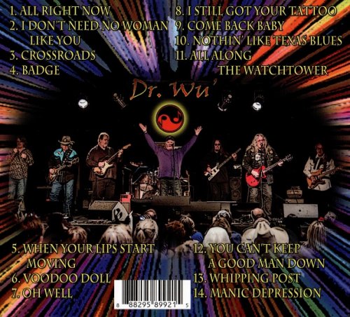 Dr. Wu' and Friends - A Night of Classic Rock and Blues (Live at the 81 Club) (2019) CDRip