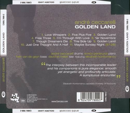 Andre Ceccarelli - Golden Land (2007)