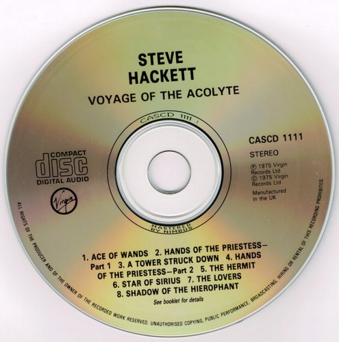 Steve Hackett - Voyage Of The Acolyte (1975) {1988, Reissue}