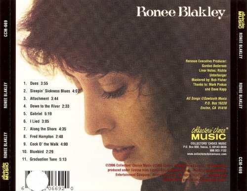 Ronee Blakley - Ronee Blakley (Reissue) (1972/2006) Lossless