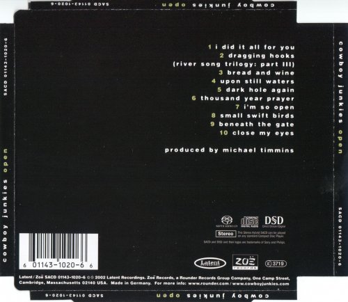 Cowboy Junkies - Open (2001) [SACD]