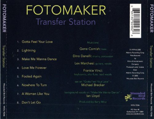 Fotomaker - Transfer Station (Reissue) (1979/2005)