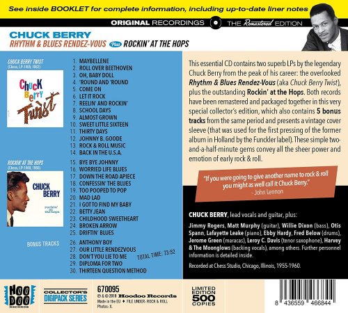 Chuck Berry - Rhythm and Blues Rendez-Vous Plus Rockin At The Hops (Reissue, Remastered) (1960-62/2019)
