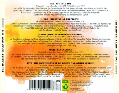 Kevin Ayers - The Harvest Years 1969-1974 (5CD Box Set) (2012)
