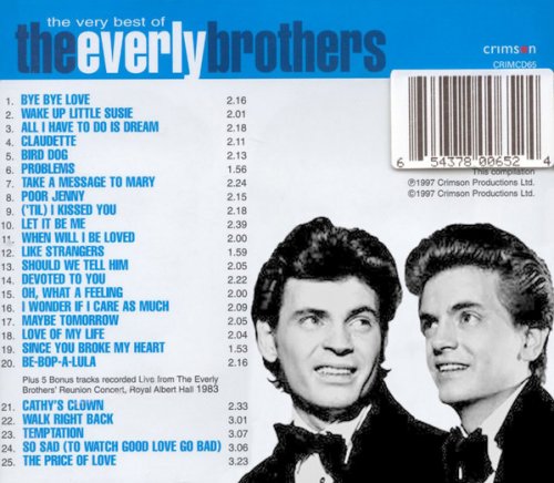 The Everly Brothers - The Very Best Of The Everly Brothers (Reissue) (1997)