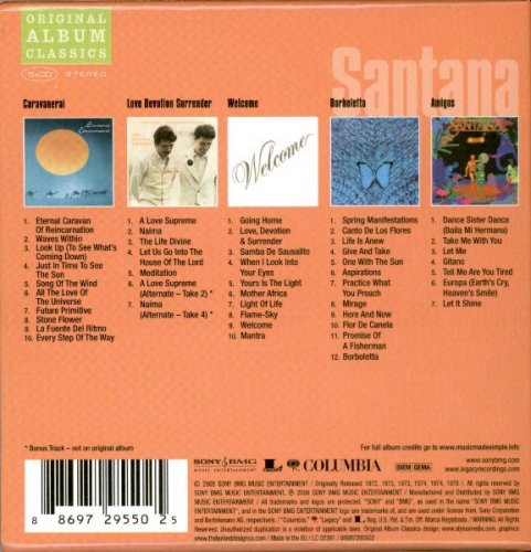 Santana - Original Album Classics (BoxSet, 5CD) (2008)
