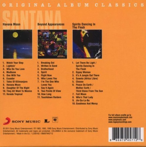 Santana - Original Album Classics (BoxSet,3CD) (2011)