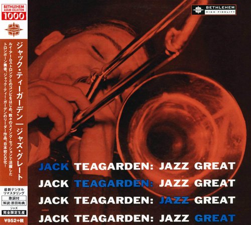 Jack Teagarden - Jazz Great (1954) [2014 Bethlehem Album Collection 1000] CD-Rip
