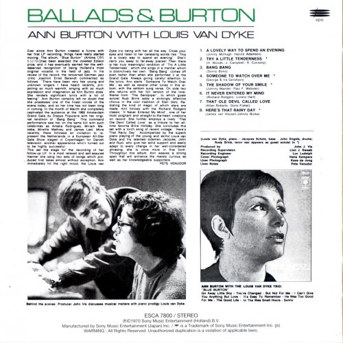 Ann Burton & Louis Van Dyke - Ballads & Burton (1999) FLAC