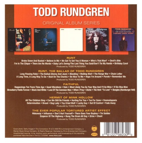 Todd Rundgren - Original Album Series (5CD BoxSet) (2009)