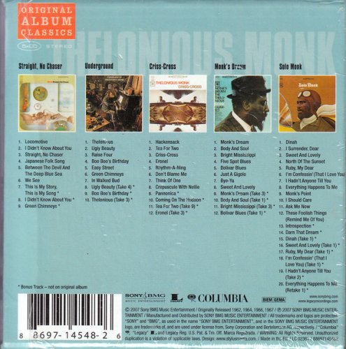 Thelonious Monk - Original Album Classics (5 CD Boxset) (2007) Lossless