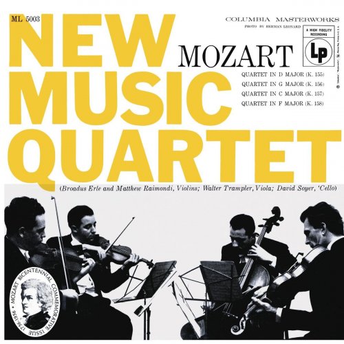 New Music String Quartet - Mozart: String Quartets (Remastered) (2019)