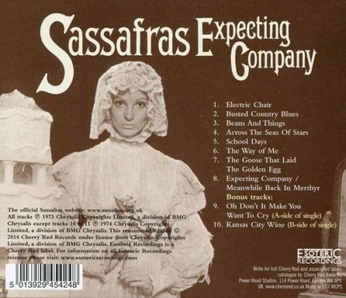 Sassafras - Expecting Company (Reissue, Remastered) (1974/2014)