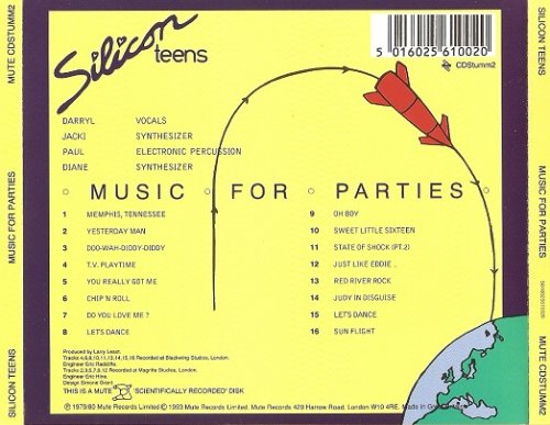 Silicon Teens - Music for Parties (1980/1993)