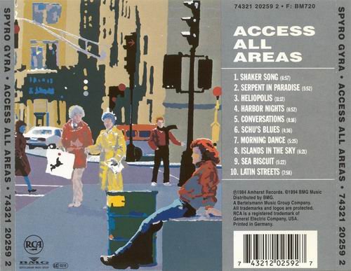 Spyro Gyra - Access All Areas (1984)