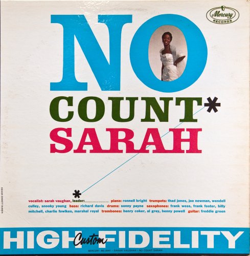 Sarah Vaughan ‎– No Count Sarah (1959) LP